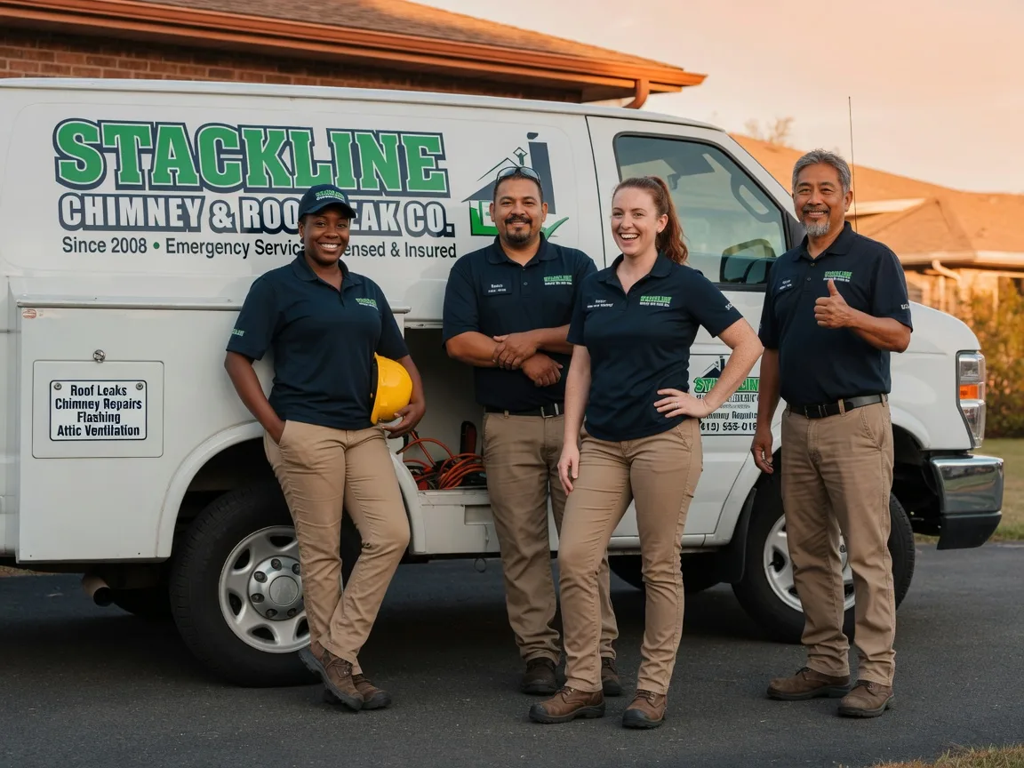 Chimney flashing repair company in Franklin, IN